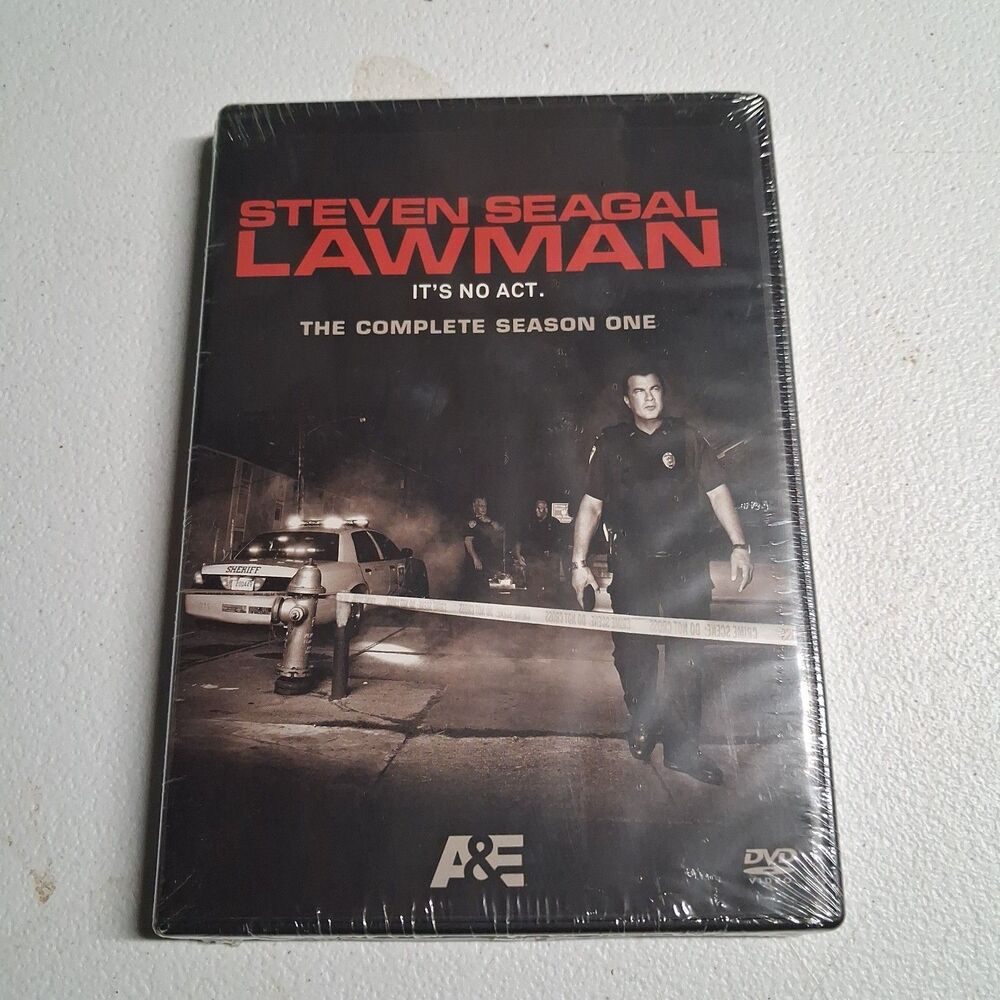 Steven Seagal Lawman DVD 2009 The Complete Season One A&E Reality TV Series